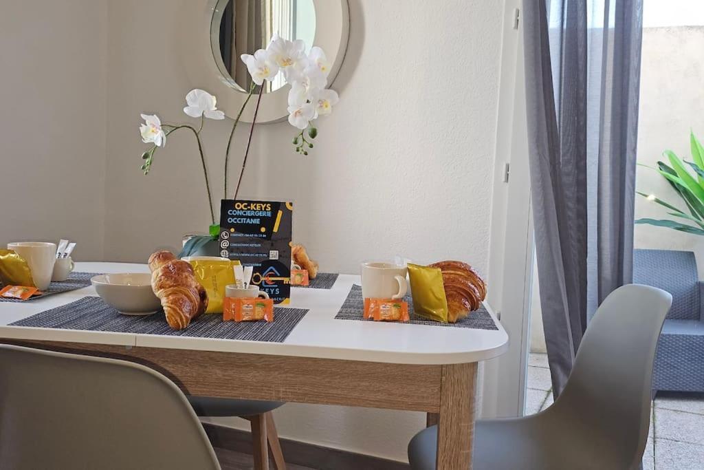 Apartment L'orchidee, Proche De La Gare Avec Clim Et Terrasse *